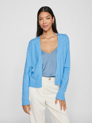 VILA CARDIGAN RIL CREW NECK WOMEN (BISSFUL BLUE) 14060800 BLB