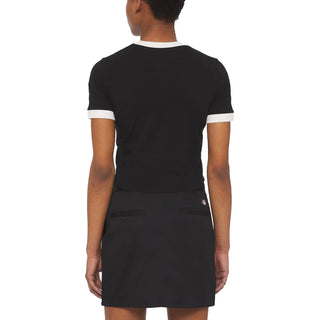 DICKIES WOMEN'S HERNDON RINGER T-SHIRT DK0A4YY8BLK1