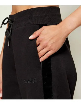 GUESS PANTALONE DI TUTA AELIA DONNA V5BB10KB681 JBLK