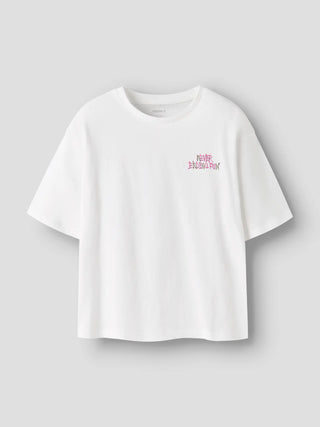 NAME IT FFEIVAZ T-SHIRT CON STAMPA 13254522 BGW