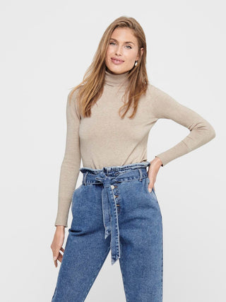 ONLY PULLOVER VENICE LONG SLEEVE WOMEN (WHITECAP GRAY) 15183772 WTG