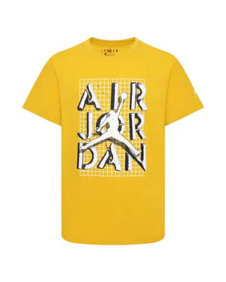 NIKE JORDAN T-SHIRT JUMPMAN JORDAN STACK SHORT SLEEVES JR 95C901 Y3E