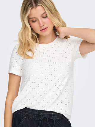 JACQUELINE DE YONG CATHINKA TOP IN CROCHET 15158450 CLD