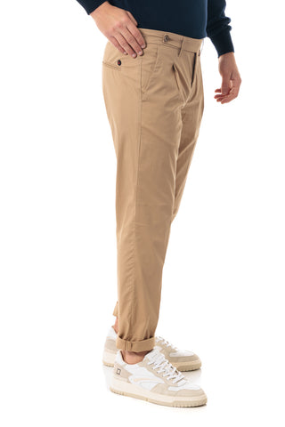 HYPS PANTALACCIO UOMO IN COTONE TECNICO MODELLO MARSIGLIA MARSIGLIA 21 BEI