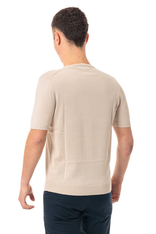 MARKUP T-SHIRT GIROCOLLO MEZZA MANICA 100% COTONE MK10004 BEI