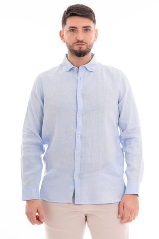 MARKUP CAMICIA MANICA LUNGA 100% LINO MK13004 CLE