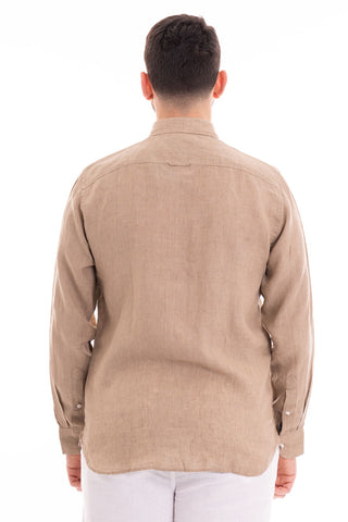 TOMMY HILFIGER M CAMICIA PIGMENT DYED SOLID REGULAR FIT MW34602 AEG