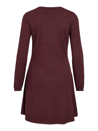 VILA ABITO DONNA IN MAGLIA COMFY 14110971 FIG