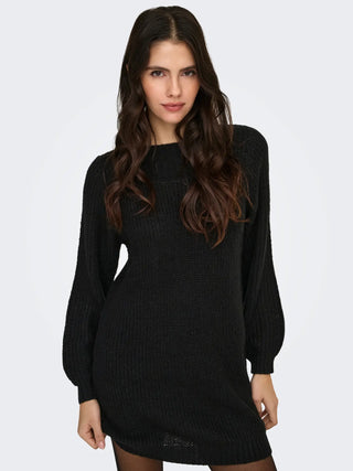 JACQUELINE DE YONG MAGLIONE WHITNEY LUNGO IN MAGLIA 15234103 BLK