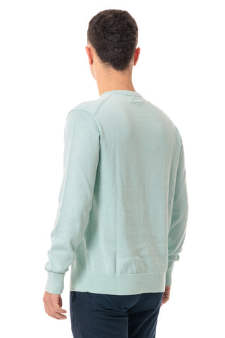 CALVIN KLEIN JEANS MAGLIONE SMOOTH COTTON CON LOGO UOMO LVO40LM300 PCT