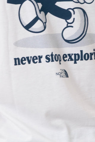 THE NORTH FACE T-SHIRT CATOON LOGO RELAXED UOMO NF0A8C30FN4