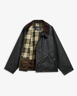BARBOUR OS TRANSPORT GIUBBOTTO COTONE CERATO MWX1678 SG91