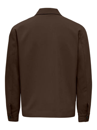 ONLY&SONS WILL GIACCA CON TASCHINO E ZIP 22038673 DMS