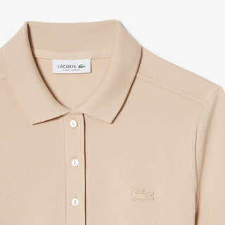 LACOSTE VESTITO POLO SLIM FIT IN MINI PIQUET STRETCH EF5473 X6F