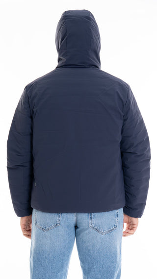 SAVE THE DUCK EZRA REVERSIBLE HOODED JACKET MEN D33600M MATT19 90000