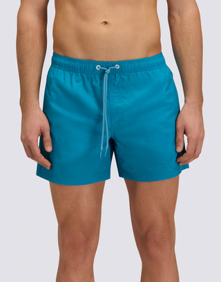 SUNDEK BOXER MARE EFFETTO STROPICCIATO CON DETTAGLIO ARCOBALENO SUL RETRO UOMO M504BDN5100 69402