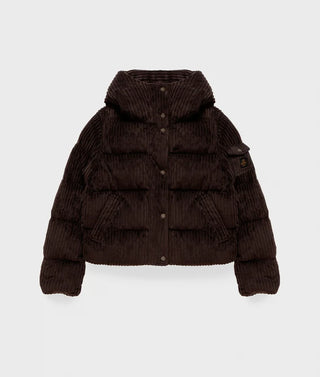 REFRIGIWEAR GIUBBOTTO VELVET BRAFFY CON CAPPUCCIO DONNA W85100 PL2533 H01911