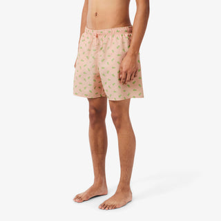 LACOSTE BOXER MARE MEDI CON STAMPA COCCODRILLO UOMO MH1851 BIG