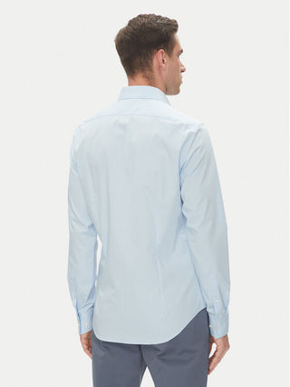 CALVIN KLEIN CAMICIA SLIM IN POPLIN LV019EU000 XNU