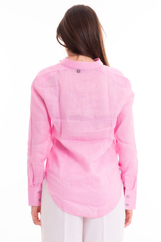 MARKUP 100% LINEN SHIRT MW13002 ROS