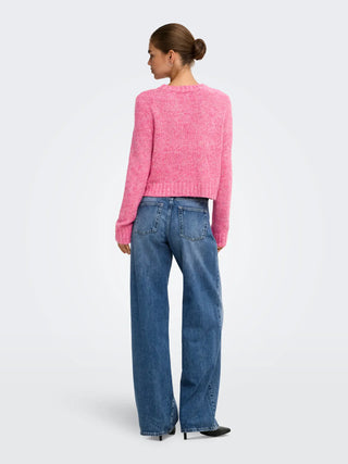 ONLY MAGLIONE SMILLA CON SCRITTA LOVE A GIROCOLLO 15375416 FCR