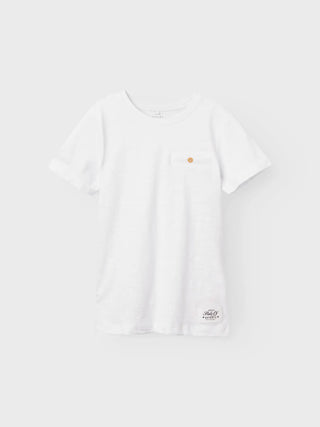 NAME IT MVINCENT T-SHIRT CON TASCHINO 13201047 BGW
