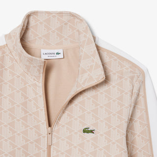 LACOSTE GIACCA DELLA TUTA IN JACQUARD CON ZIP PARIS UOMO SH1368 8GI