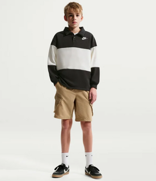 NIKE POLO A FASCIA LARGA ORIZZONTALE BICOLORE IF2298 010