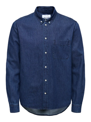ONLY&SONS ORSON CAMICIA  JEANS REGULAR 22036600 DBD