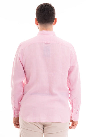 TOMMY HILFIGER M CAMICIA PIGMENT DYED SOLID REGULAR FIT MW34602 TJS