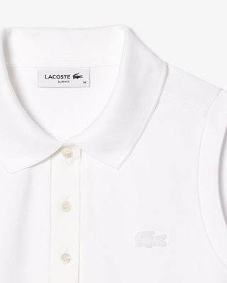 LACOSTE POLO SLIM FIT SENZA MANICHE ELASTICIZZATA PF5445 001