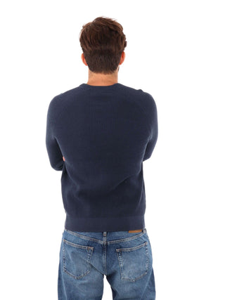 CALVIN KLEIN JEANS MAGLIONE GIROCOLLO CON LOGO SU MANICA UOMO J323989 PPK