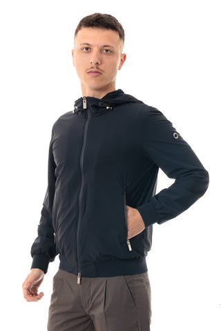 MARKUP SOFTSHELL STRETCH CON CAPPUCCIO UOMO MK894012 BLU