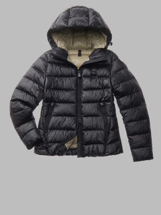 BLAUER PIUMINO CAROLL CON CAPPUCCIO DONNA BLDC02041 006648 999EI