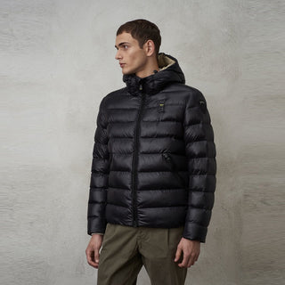BLAUER PIUMINO ADAMS CON CAPPUCCIO UOMO BLUC02055 005958 999EI