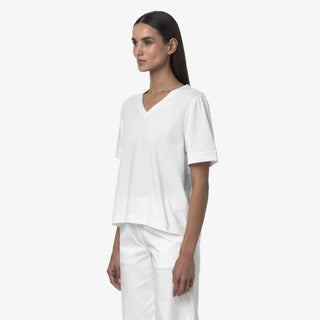 K-WAY T-SHIRT LEDA JERSEY DONNA K2148FW 001