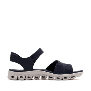 SKECHERS SANDALI GLIDE-STEP COUNT ON ME DONNA 164057 NVY