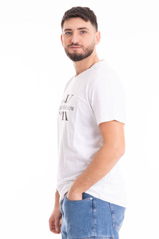CALVIN KLEIN JEANS T-SHIRT DISRUPED OUTLINE MONOLOGUE J325190 YAF