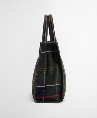 BARBOUR BARRHILL BORSA TOTE TARTAN LBA0423 OL91