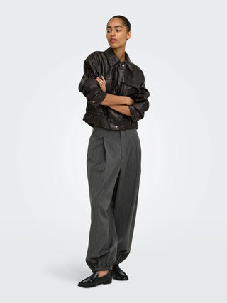 ONLY MELLE GIACCA IN PELLE CORTA 15373701 CLT