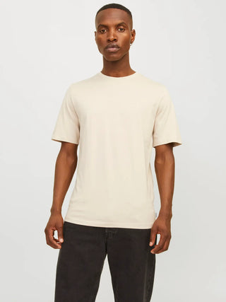 JACK&JONES T-SHIRT BASIC IN COTONE ORGANICO 12156101 MNB
