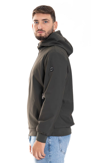 MARKUP GIUBBOTTO CON CAPPUCCIO IN NEOPRENE UOMO MK794016 MLR