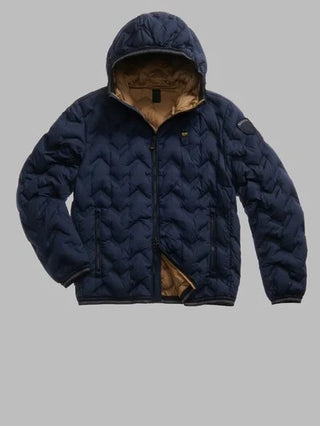 BLAUER PIUMINO PIERY CON CAPPUCCIO UOMO BLUC03233 007308 888TB