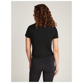 CALVIN KLEIN JEANS T-SHIRT WITH CALVIN KLEIN LOGO WOMEN J224914 BEH