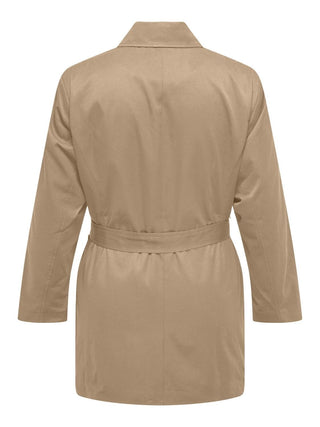 ONLY CARMAKOMA WOMEN'S VALERIE TRENCHCOAT 15293954 GNR