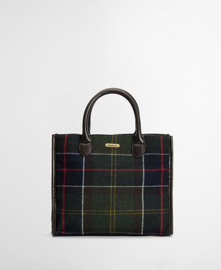 BARBOUR BARRHILL BORSA TOTE TARTAN LBA0423 OL91