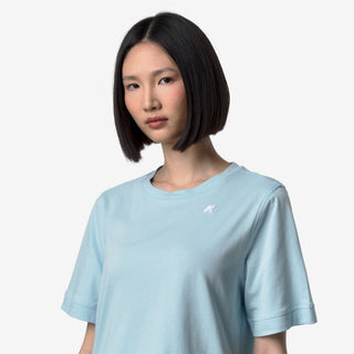 K-WAY T-SHIRT SELUNE JERSEY DONNA K2148EW D40