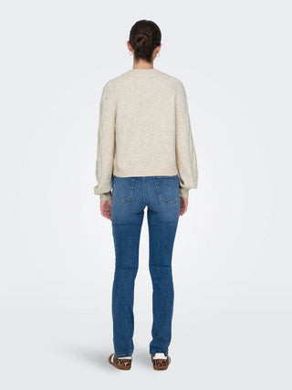 JACQUELINE DE YONG SUSANNA CARDIGAN LONG SLEEVE WOMEN
 (WHITECAP GRAY) 15328353 WTG