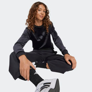 ADIDAS FELPA GIROCOLLO CON LOGO TINTA SU TINTA ADIDAS JR JN2230