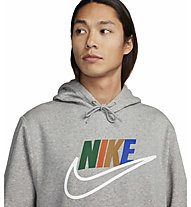 NIKE FELPA CON CAPPUCCIO E LOGO NIKE UOMO FZ0772 063